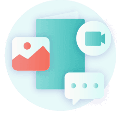 Personalize with photos music, voice, GIFs & more