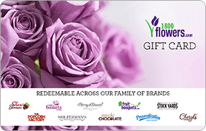 1-800-Flowers.com gift card