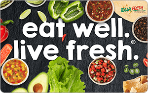 Baja Fresh gift card