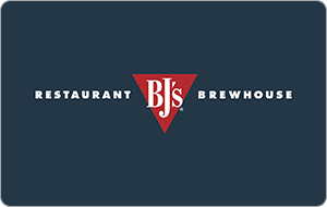 BJ's Restaurant & Brewhouse gift card