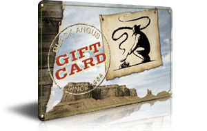 Black Angus Steakhouse gift card