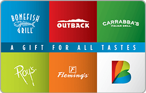 Bloomin' Brands gift card
