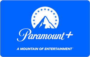 Paramount+ gift card