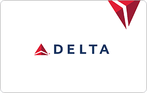 Delta Air Lines gift card