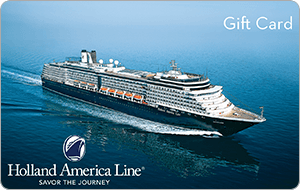 Holland America Line gift card