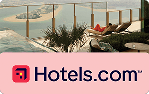 Hotels.com® gift card