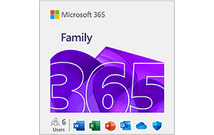 Microsoft Office 365 Home 1-yr Subscription (Family)