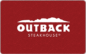 Outback Steakhouse gift card