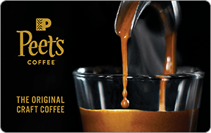 Peet's Coffee & Tea gift card
