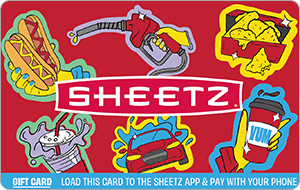Sheetz gift card
