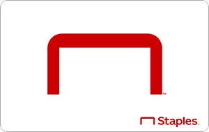 Staples gift card