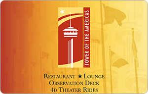 Tower of the Americas gift card