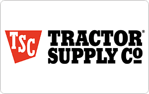 Tractor Supply Company gift card