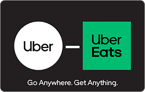 Uber gift card
