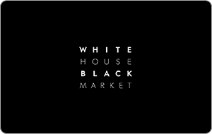 White House Black Market gift card