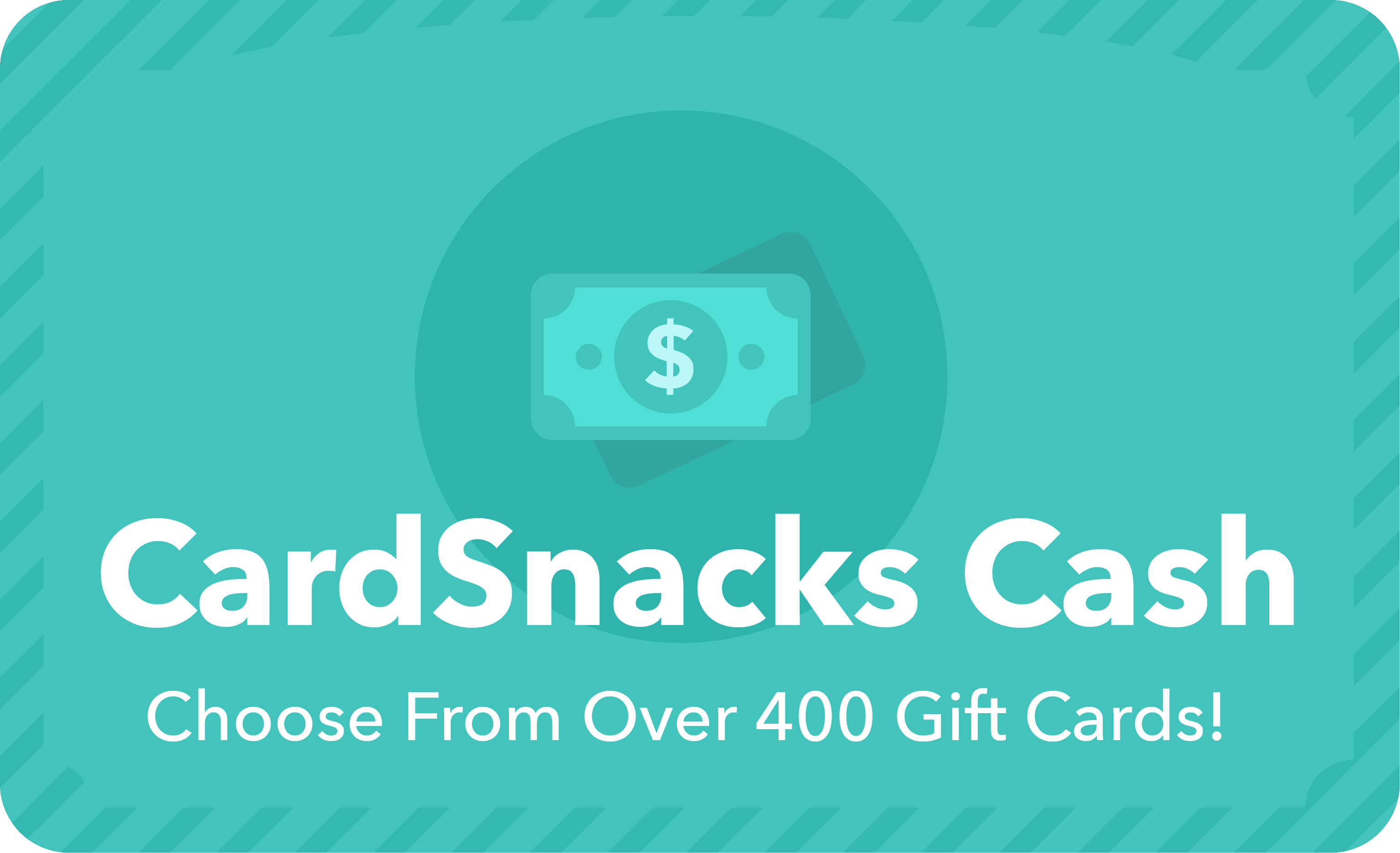 CardSnacks Cash gift card
