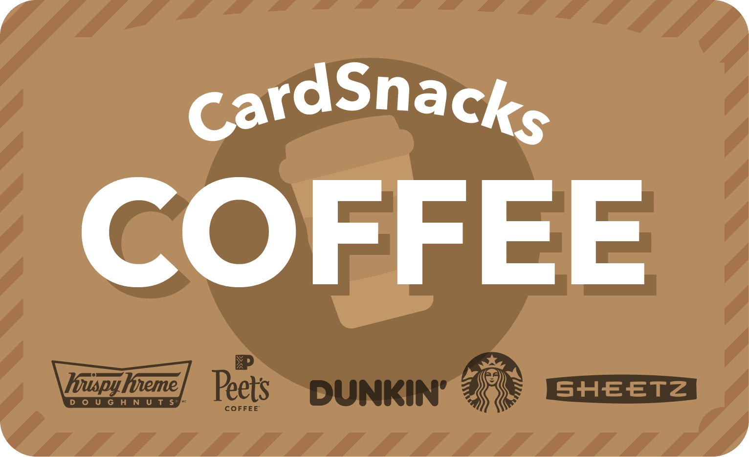 CardSnacks Coffee gift card