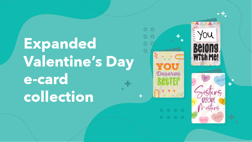 Expanded Valentine's Day Ecard Collection