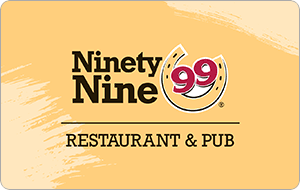 Ninety Nine Restaurant & Pub gift card