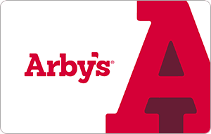 Arby's gift card