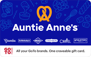 Auntie Anne’s – GoTo Foods gift card