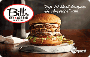 Bill's Bar & Burger gift card