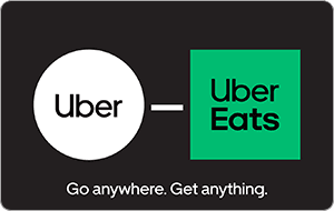Uber Eats® gift card