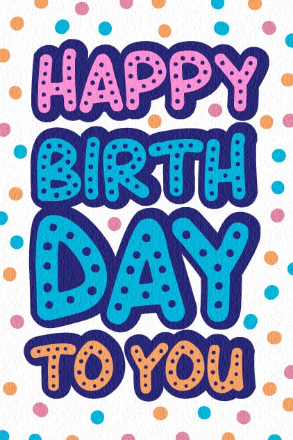 Birthday Co-Worker ecard